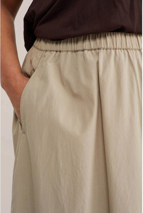 WE Fashion Curve midi rok beige - Foto 2