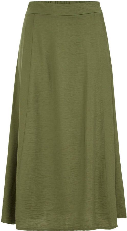 WE Fashion Curve midi rok olijfgroen - Foto 3