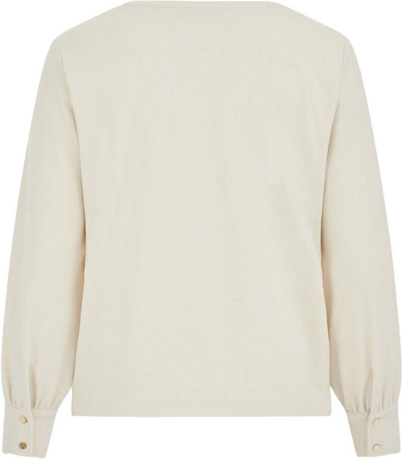 WE Fashion Curve pullover ecru - Foto 2