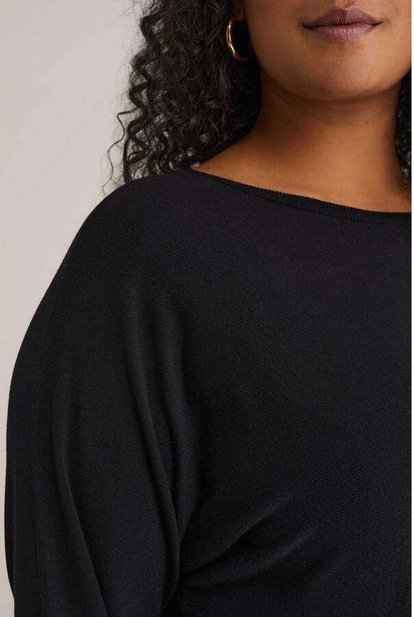 WE Fashion Curve pullover zwart - Foto 2