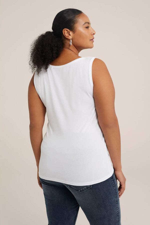 WE Fashion Curve singlet wit - Foto 2