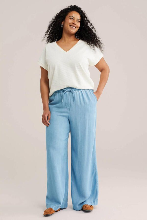 WE Fashion Curve top ecru - Foto 3