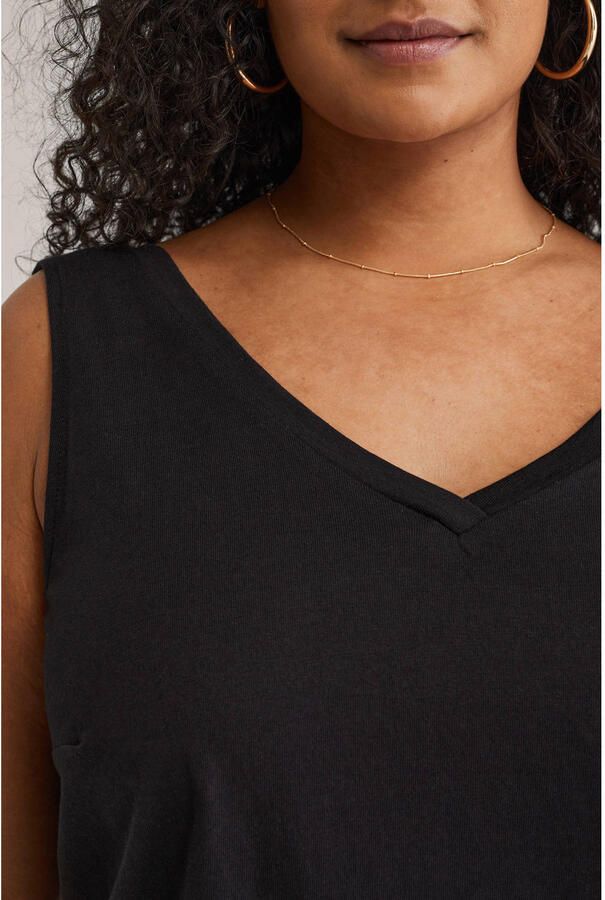 WE Fashion Curve top zwart - Foto 2