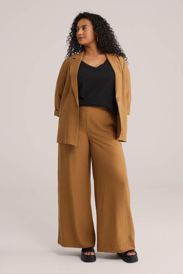WE Fashion Curve top zwart - Foto 3