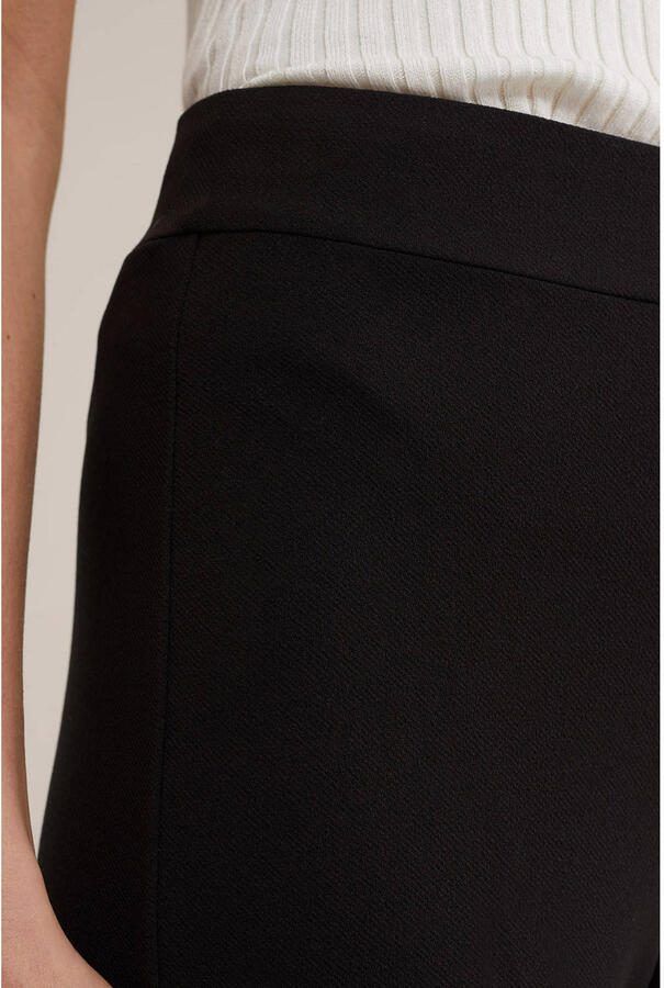 WE Fashion flared broek zwart