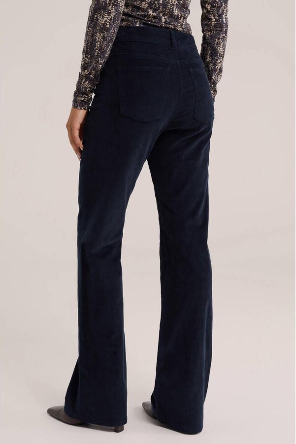 WE Fashion flared jeans donkerblauw - Foto 2