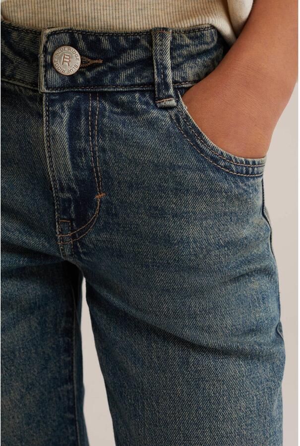 WE Fashion flared jeans mediumblauw - Foto 2