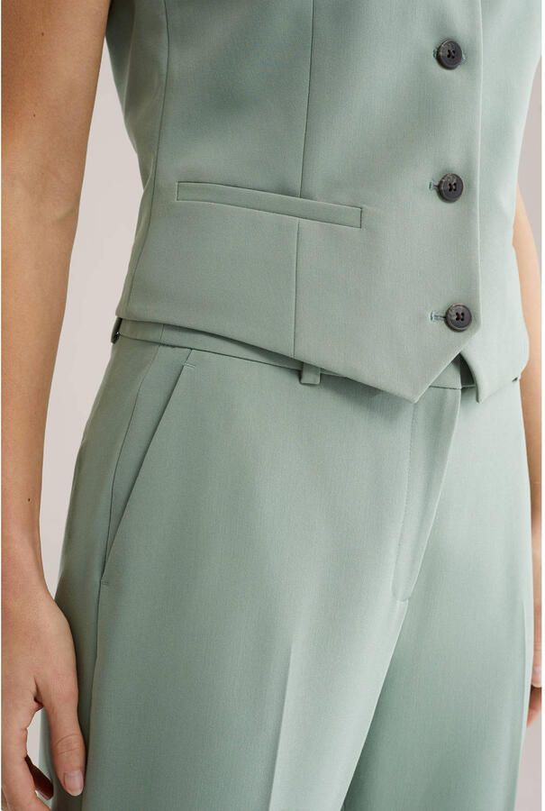 WE Fashion flared pantalon mintgroen - Foto 2