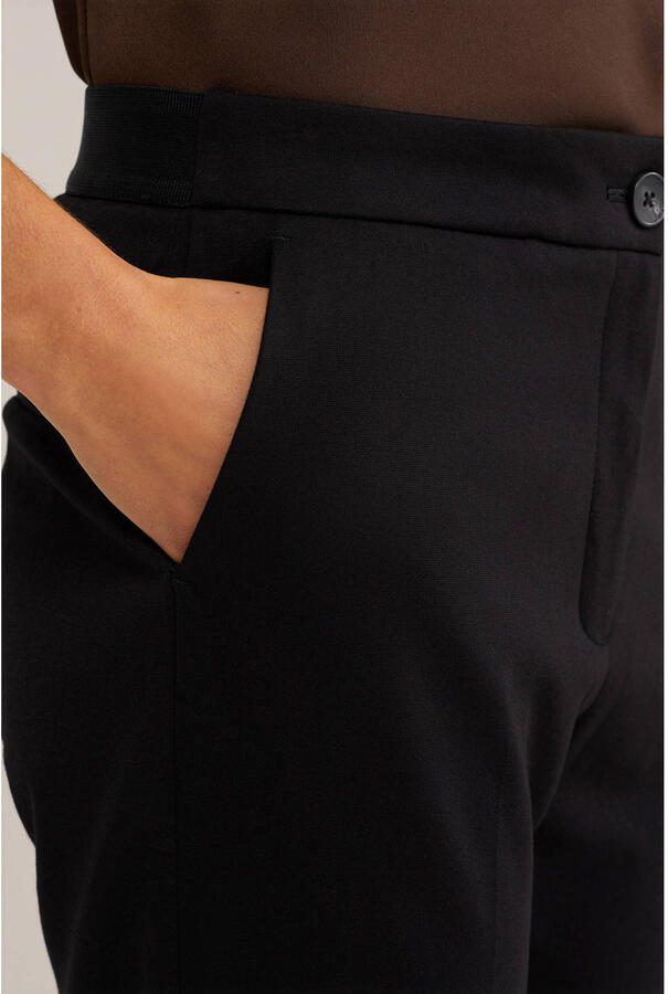 WE Fashion flared pantalon zwart - Foto 2