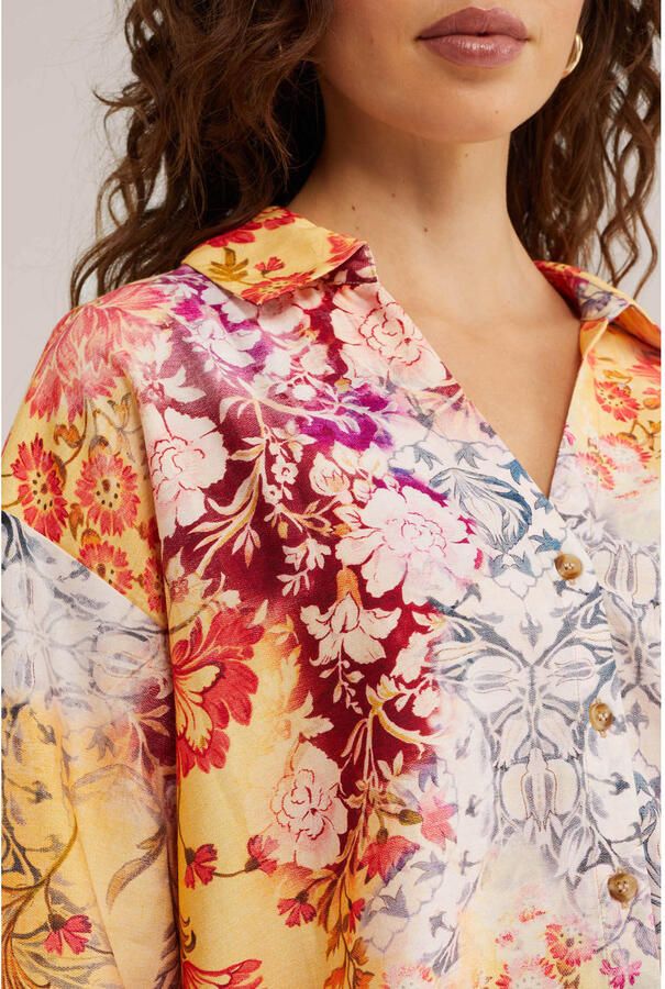 WE Fashion gebloemde blouse multi - Foto 2