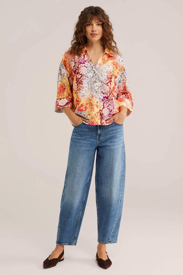 WE Fashion gebloemde blouse multi - Foto 3