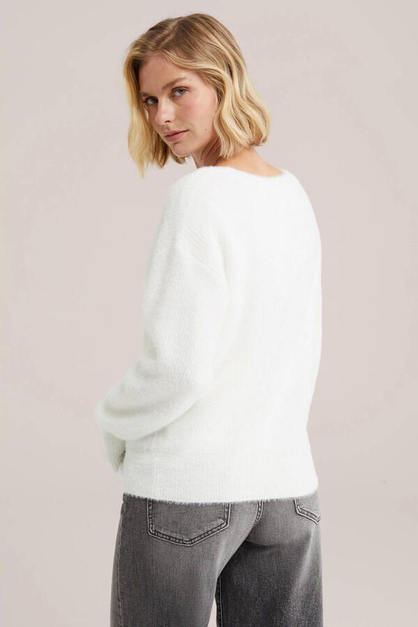WE Fashion gebreide trui ecru - Foto 2