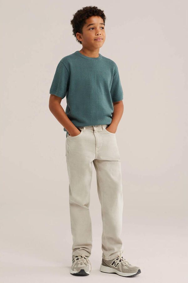WE Fashion gebreide trui petrol - Foto 2