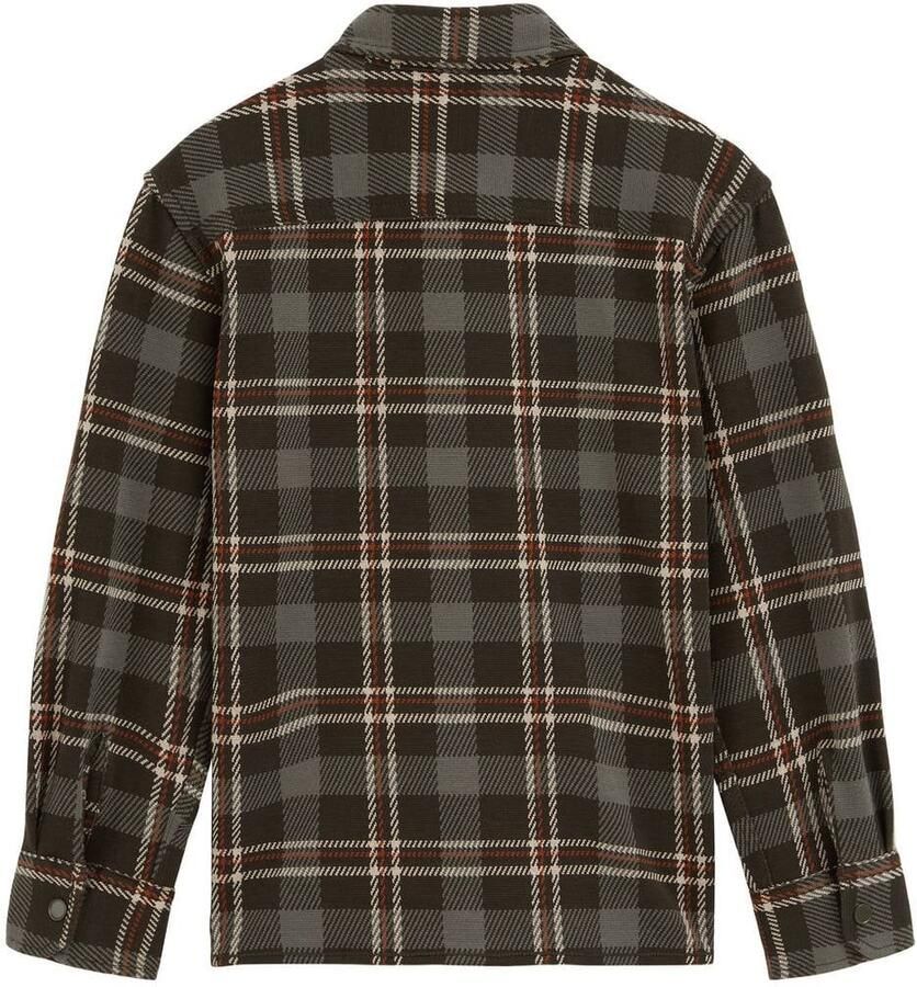 WE Fashion geruit overhemd groen rood beige - Foto 2