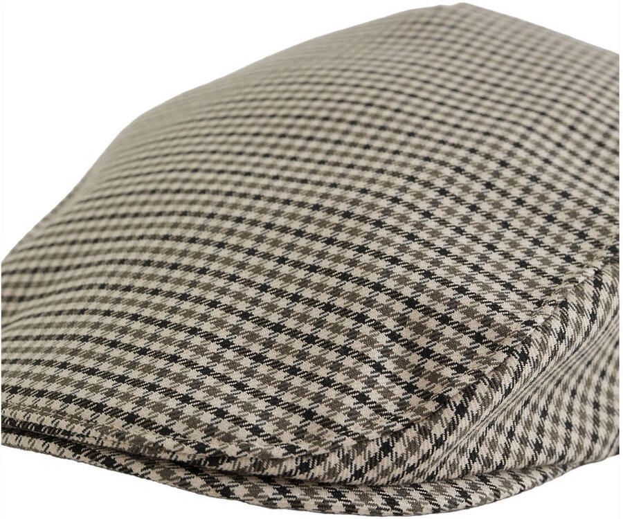 WE Fashion geruite flatcap beige - Foto 2