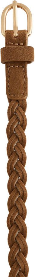 WE Fashion gevlochten riem bruin - Foto 3