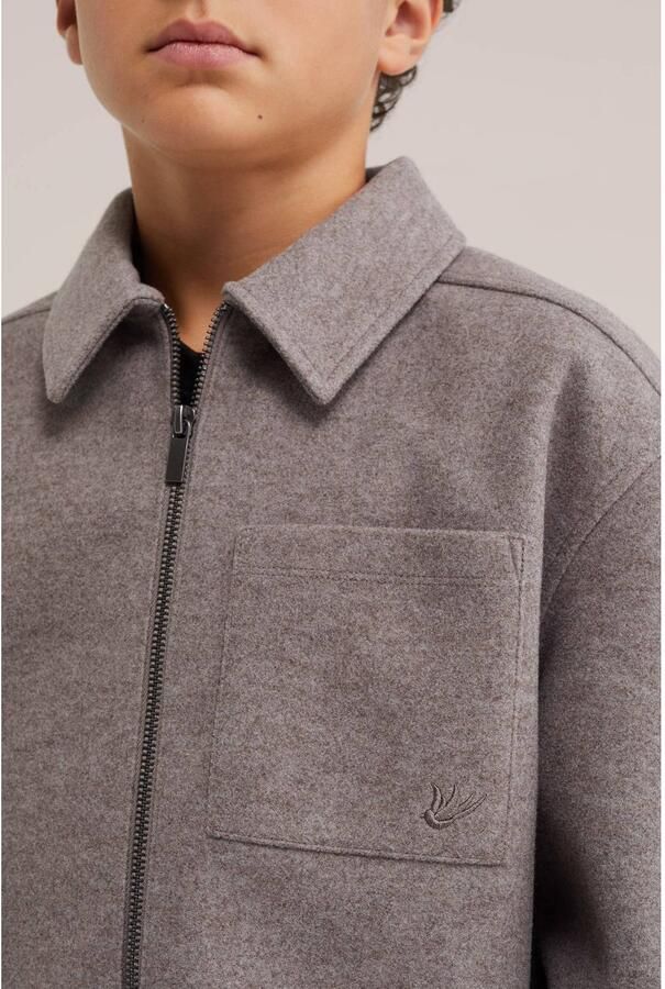 WE Fashion gevoerd vest taupe - Foto 2