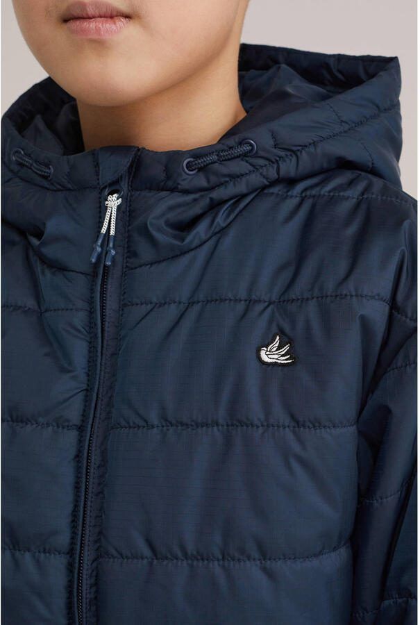 WE Fashion gewatteerde jas donkerblauw - Foto 2