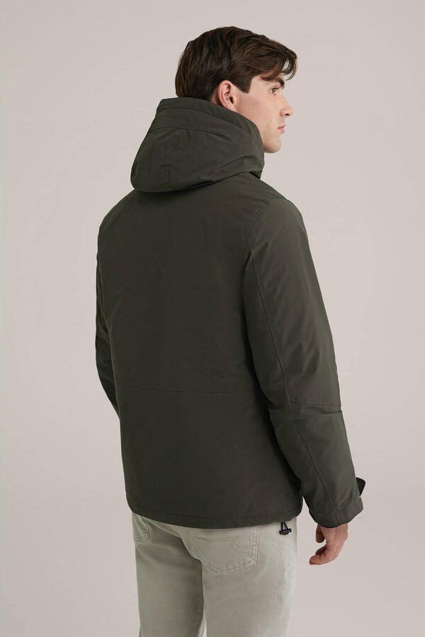 WE Fashion gewatteerde jas donkergroen - Foto 2