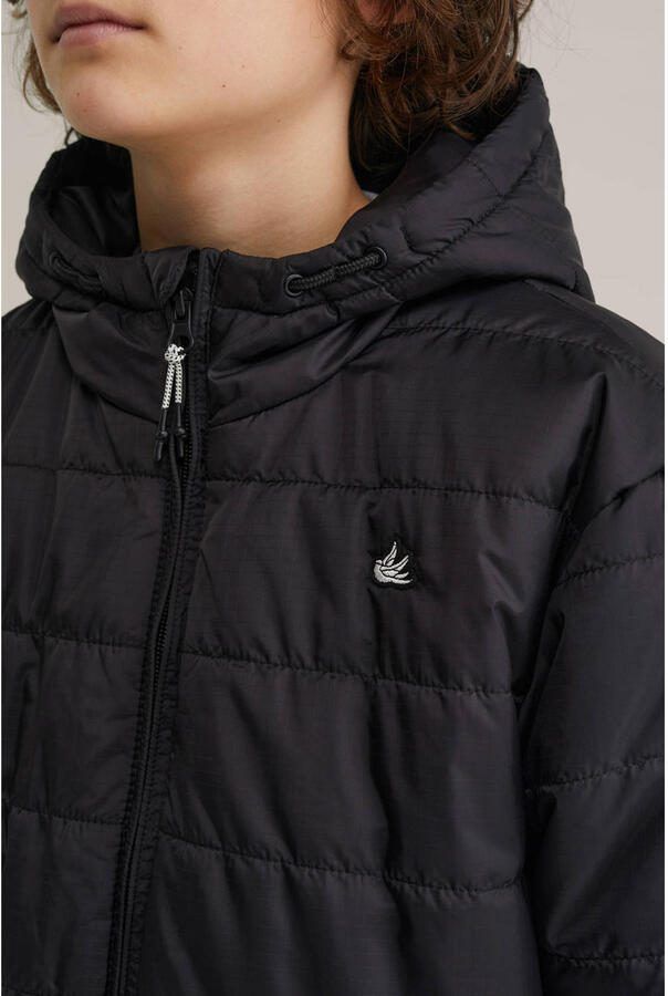 WE Fashion gewatteerde jas zwart - Foto 2