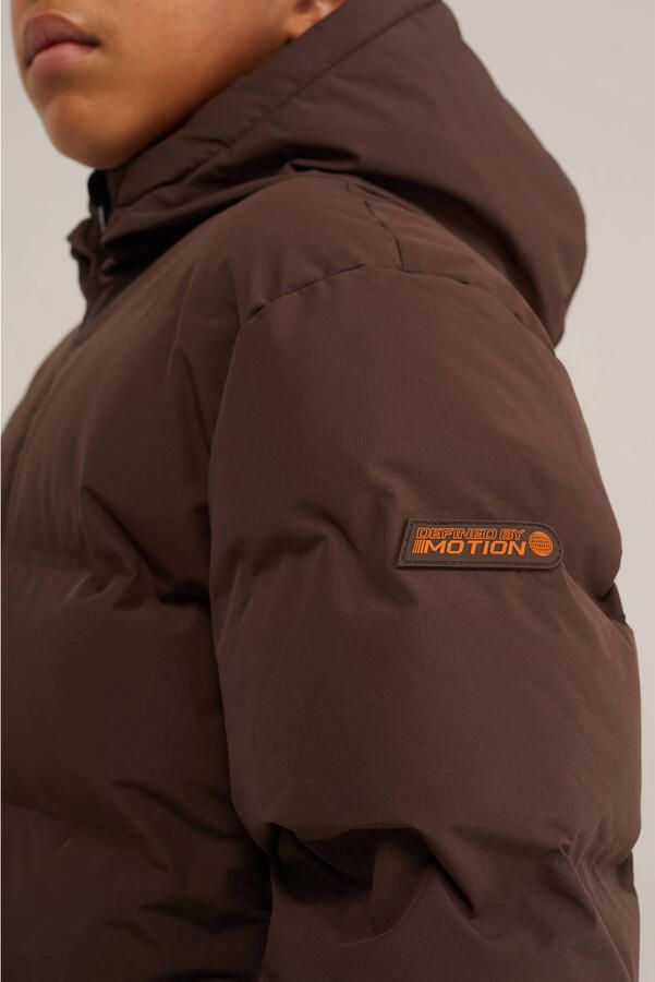 WE Fashion gewatteerde winterjas bruin - Foto 2