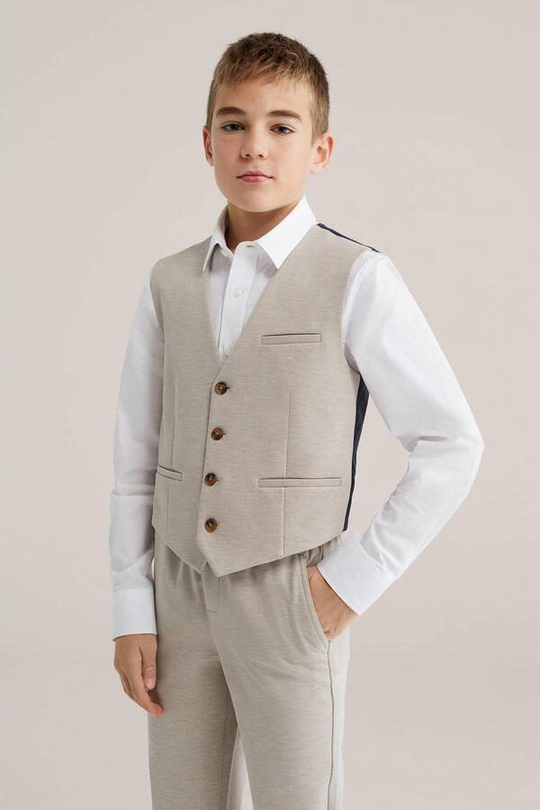 WE Fashion gilet beige