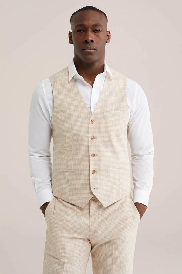 WE Fashion gilet beige