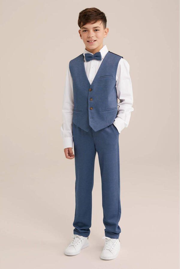 WE Fashion gilet blauw