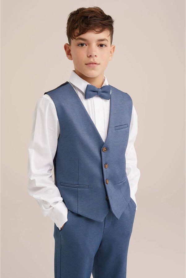 WE Fashion gilet blauw - Foto 2