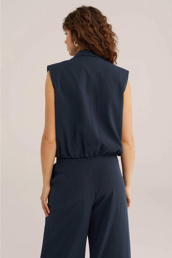 WE Fashion gilet blauw - Foto 2