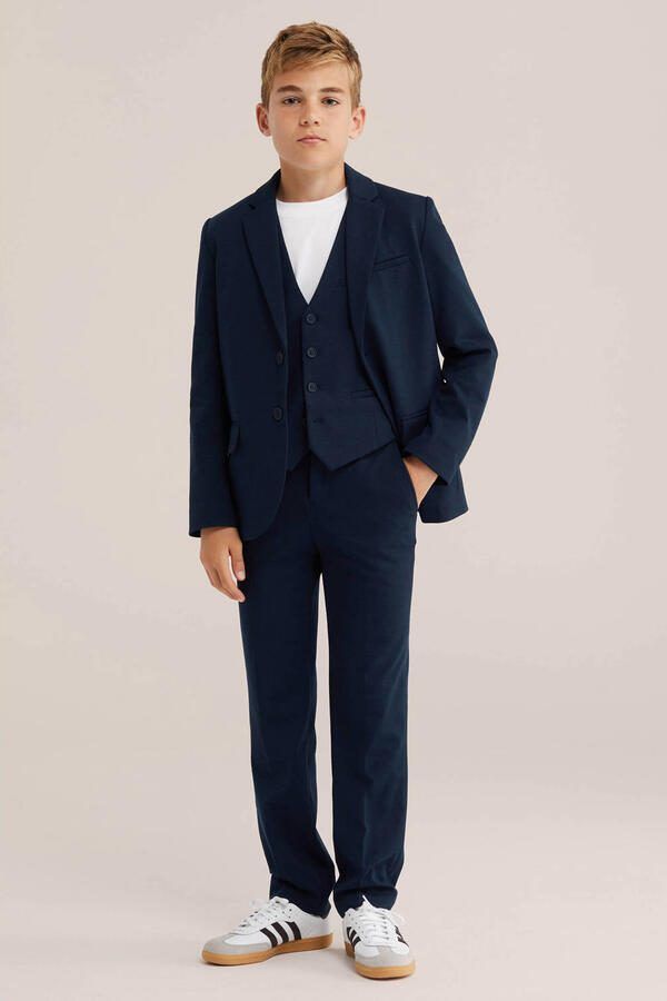 WE Fashion gilet donkerblauw - Foto 2