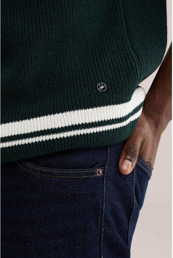 WE Fashion gilet donkergroen - Foto 2