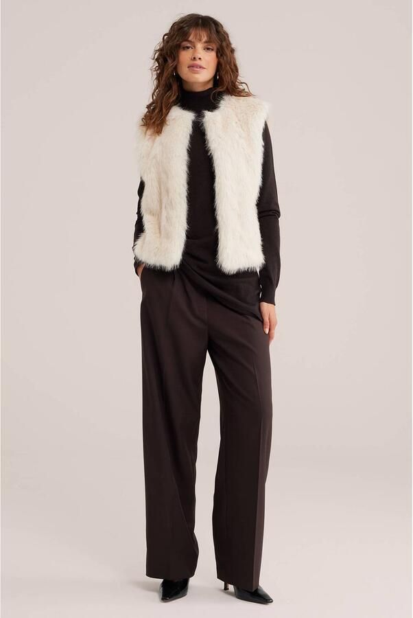 WE Fashion gilet ecru - Foto 2