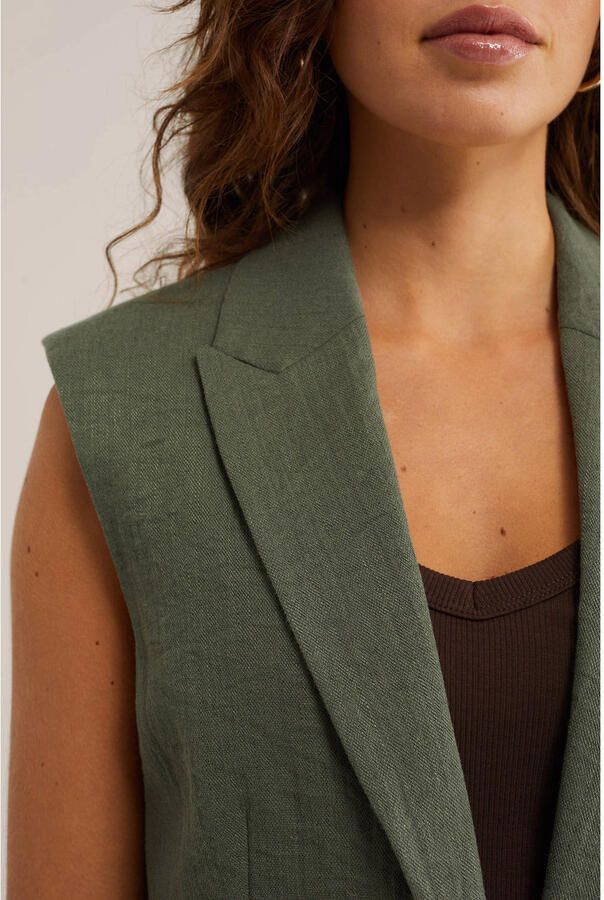 WE Fashion gilet groen - Foto 2