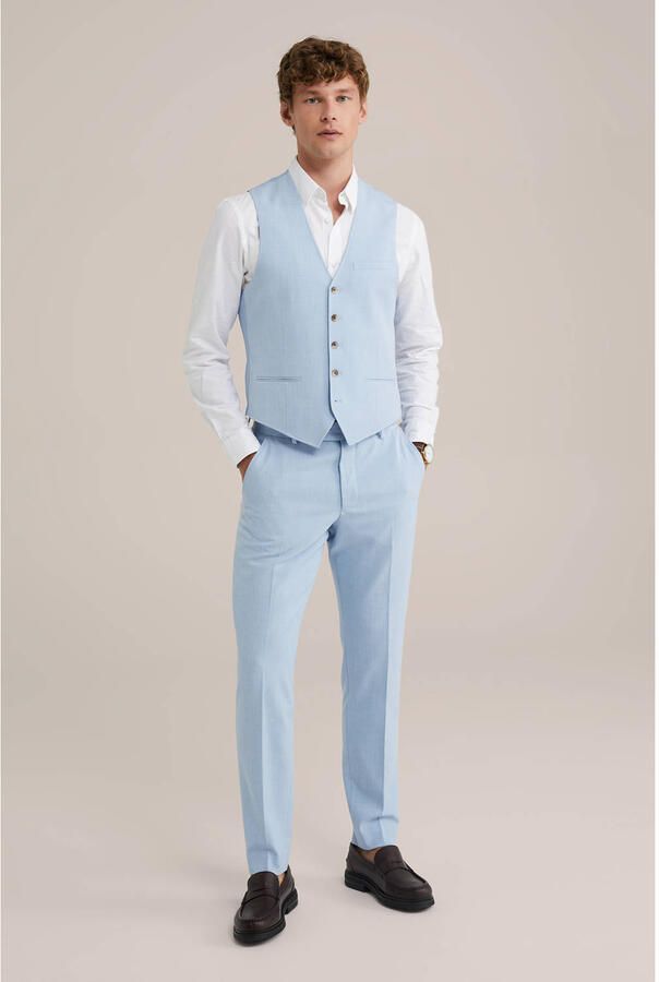 WE Fashion gilet lichtblauw - Foto 2