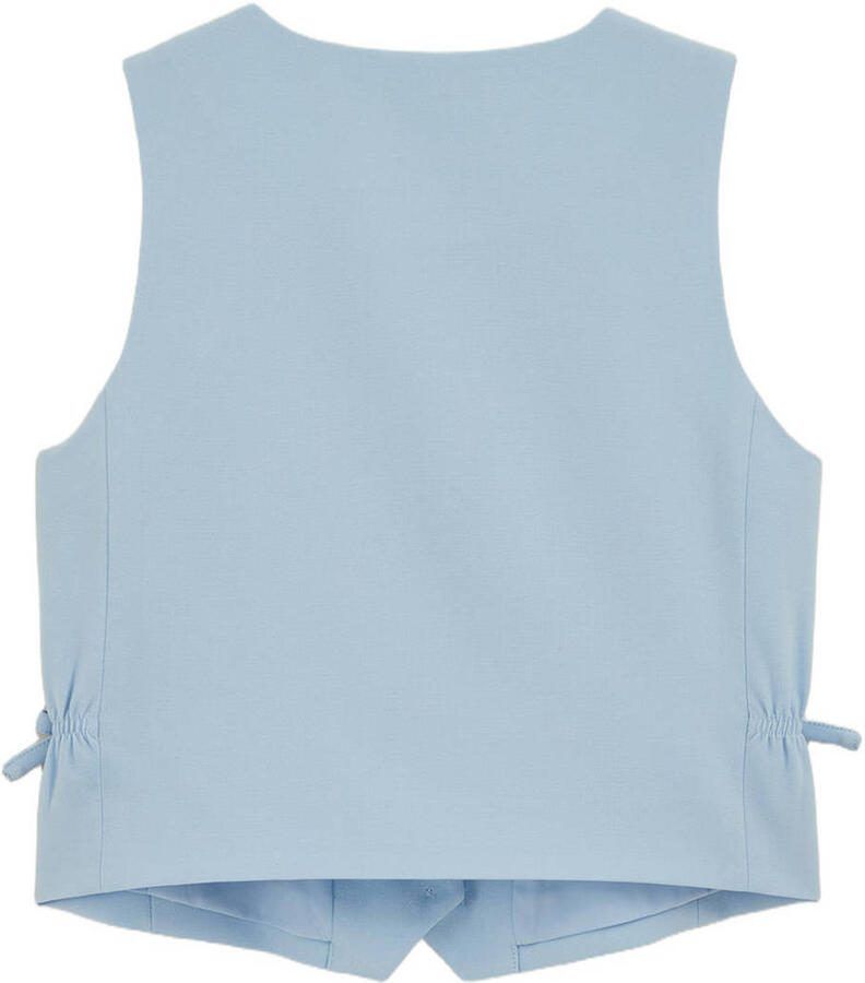 WE Fashion gilet lichtblauw - Foto 2