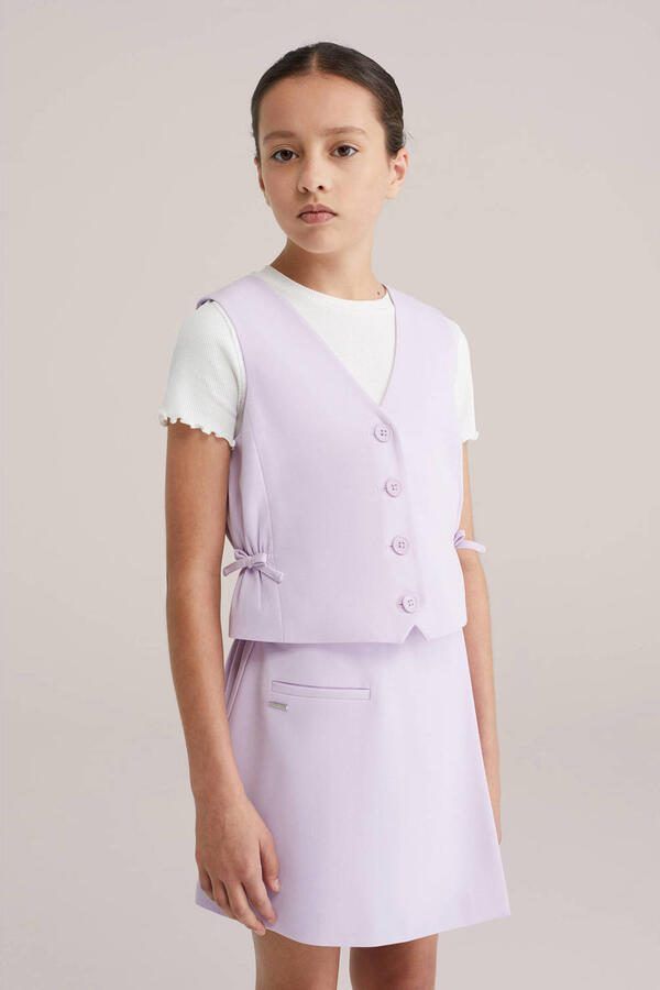WE Fashion gilet lila