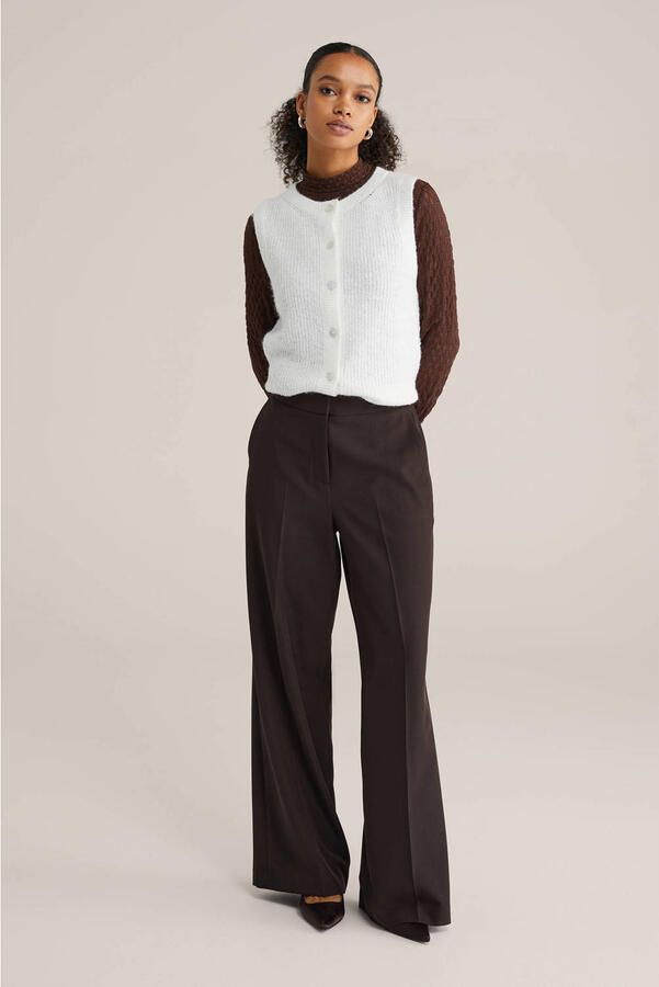WE Fashion gilet wit - Foto 3
