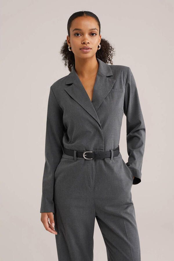 WE Fashion grijs jumpsuit
