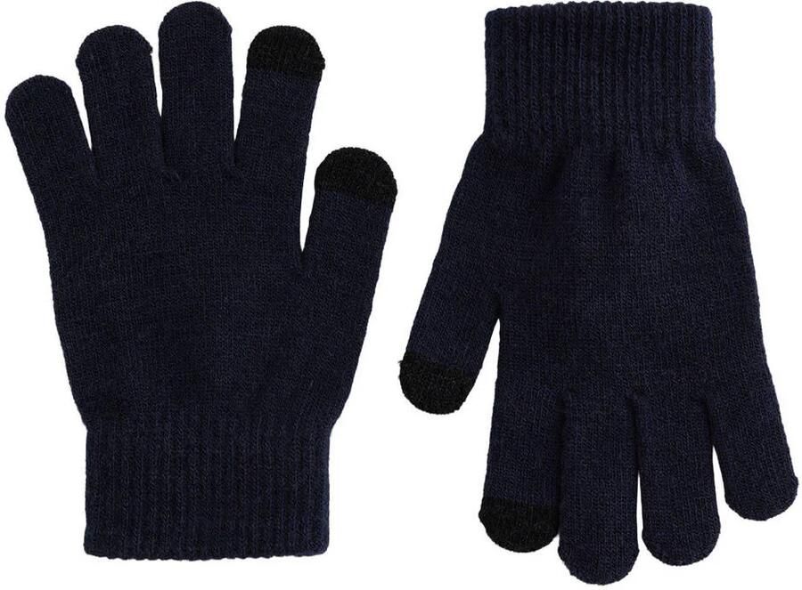 WE Fashion handschoenen donkerblauw