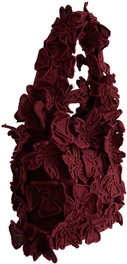 WE Fashion handtas donkerrood - Foto 3