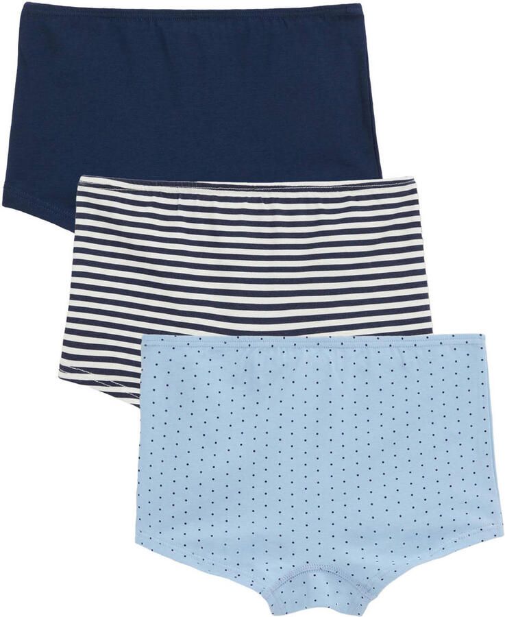 WE Fashion hipsters met print (set van 3)