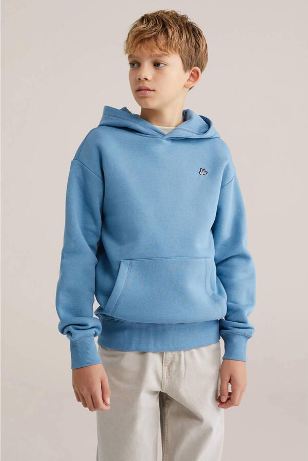 WE Fashion hoodie blauw