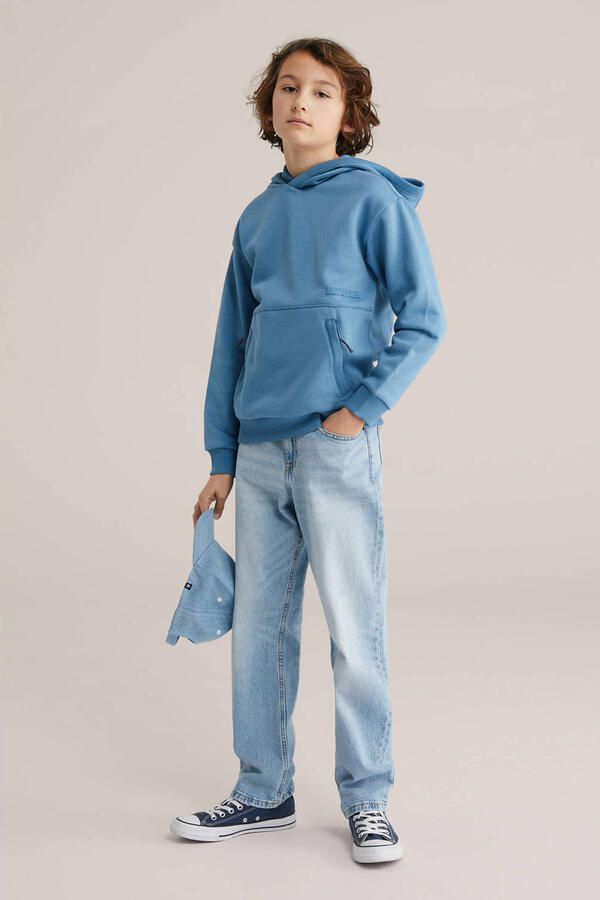 WE Fashion hoodie blauw