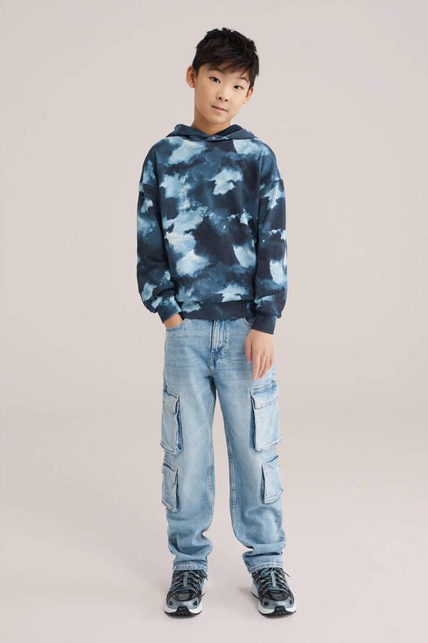 WE Fashion hoodie blauw - Foto 3