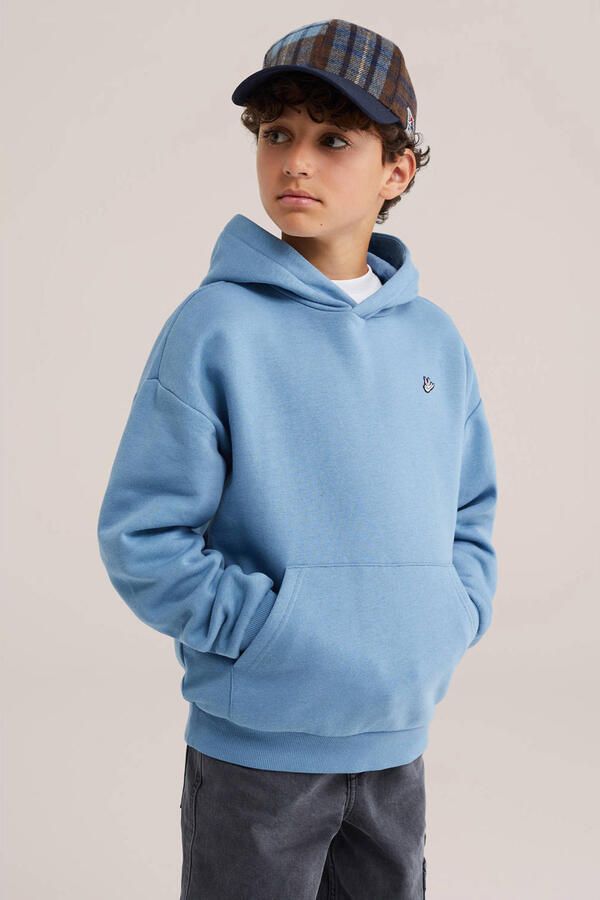 WE Fashion hoodie blauw