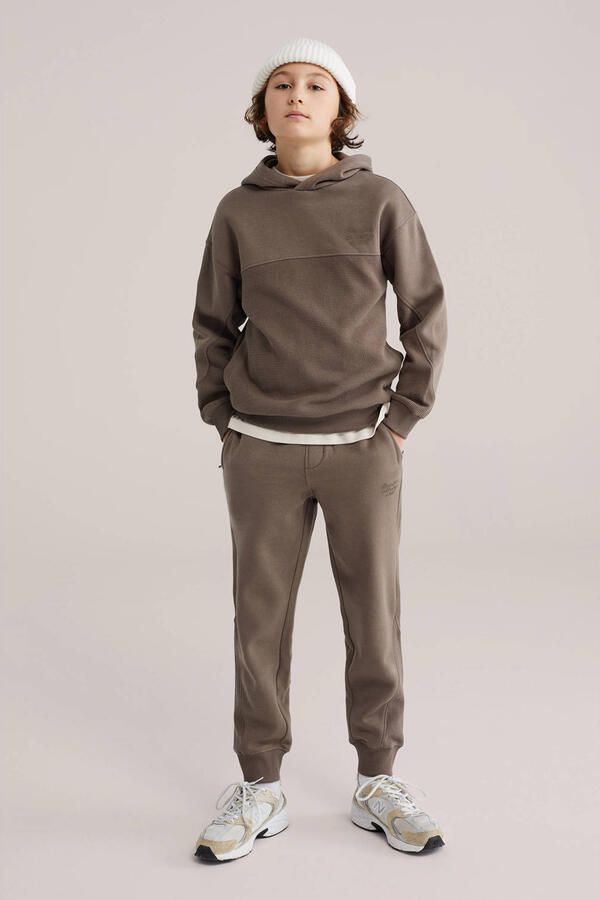 WE Fashion hoodie bruin