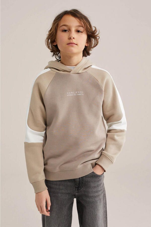 WE Fashion hoodie bruin