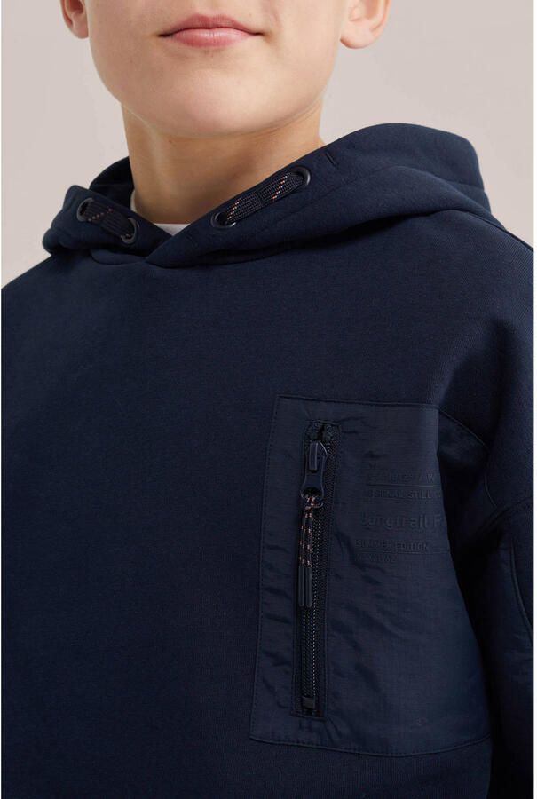 WE Fashion hoodie donkerblauw - Foto 2