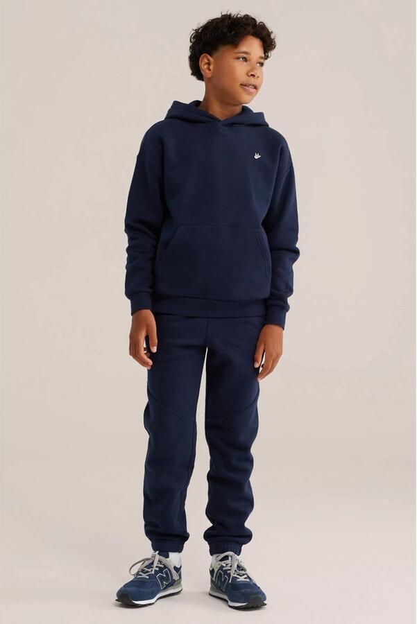 WE Fashion hoodie donkerblauw